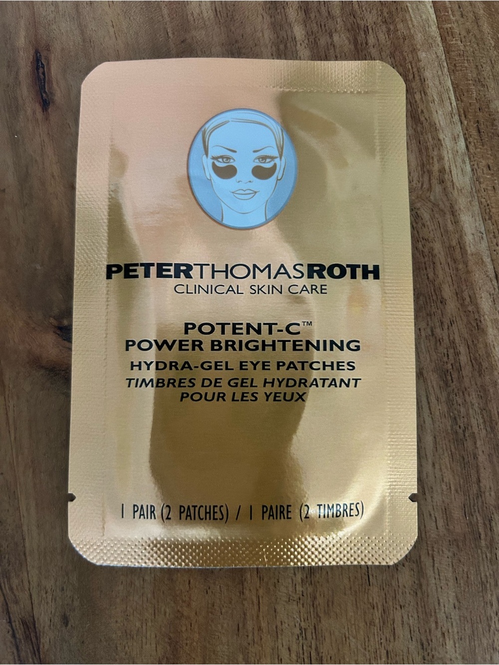 Peter Thomas Roth Potent-C Power Brightening Hydra-Gel Eye Patches single pair